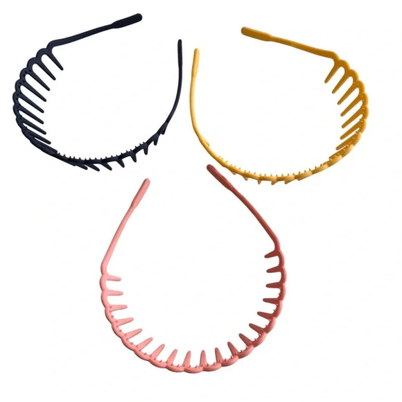 Set of 5 Multicolor Volumne Hairbands New - Picture 2 of 5